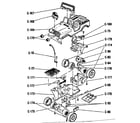 Sears 54360 replacement parts diagram