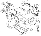 Craftsman 59055 frame and brackets diagram
