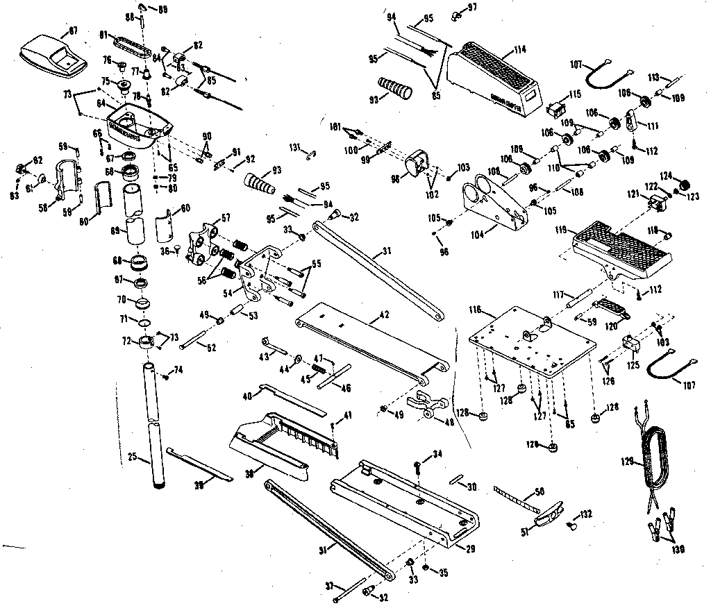 Frame and brackets