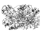 Craftsman 131978231 mower deck diagram