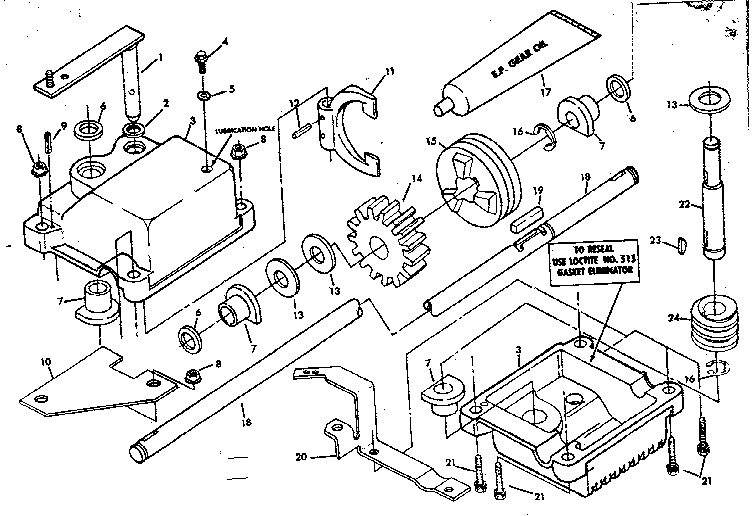 Gear case