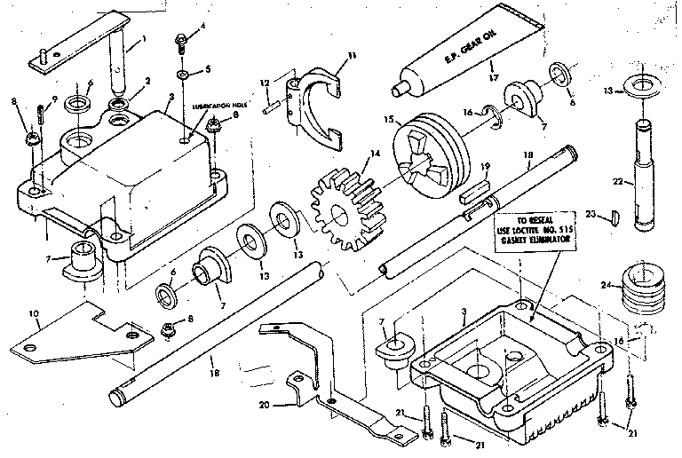 Gear case