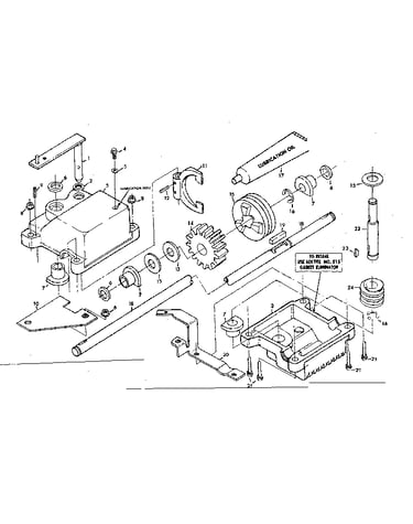 Gear case assembly