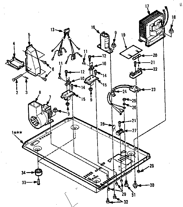 MICROWAVE PARTS