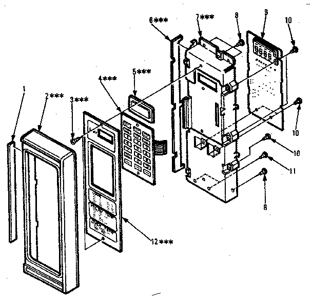 Control panel parts
