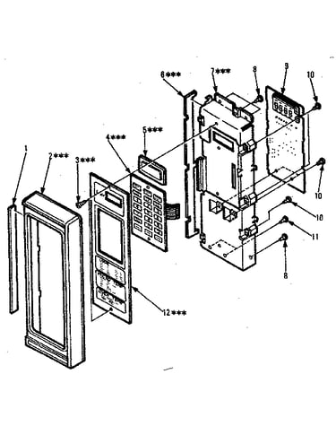 Control panel parts