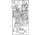 Kenmore 5648668410 power and control circuit board (part no. 12360) r diagram