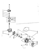 Brake, clutch, gearcase, motor and pump parts