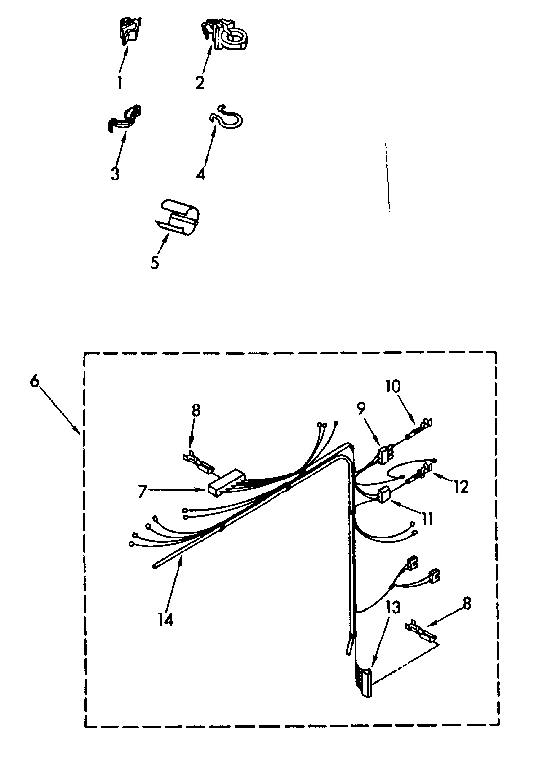 Wiring harness parts