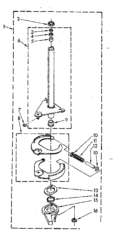 Brake and drive tube parts