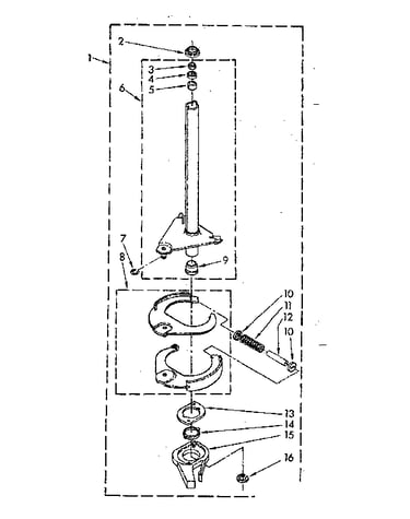 Brake and drive tube parts