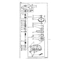 Kenmore 11081360810 gearcase parts diagram