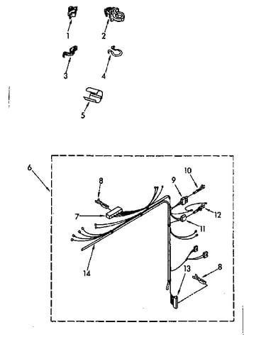 Wiring harness parts