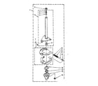 Kenmore 11081360420 brake and drive tube parts diagram