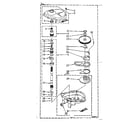 Kenmore 11081360120 gearcase parts diagram