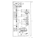 Kenmore 11081476210 gearcase parts diagram