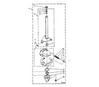 Kenmore 11081476620 brake and drive tube parts diagram