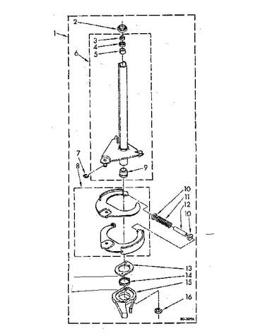 Brake and drive tube parts