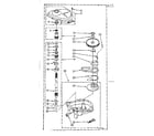 Kenmore 11081476120 gearcase parts diagram