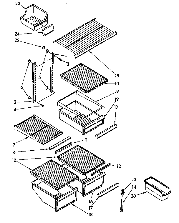 SHELF PARTS