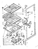 Compartment separator and control parts