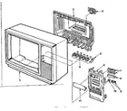 LXI 56442441550 cabinet parts list diagram