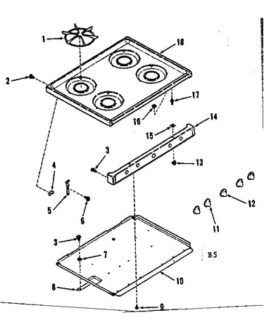 Main top section