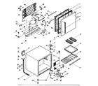 Kenmore 5648951720 cabinet parts diagram
