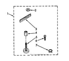 Kenmore 11081362710 miscellaneous parts diagram