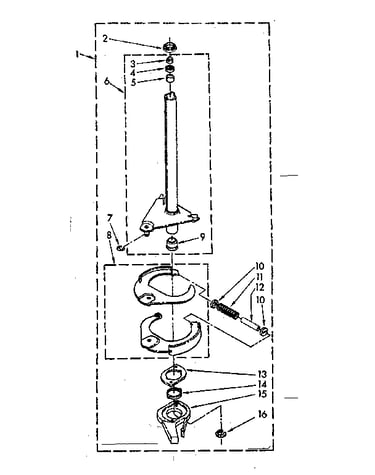 Brake and drive tube parts