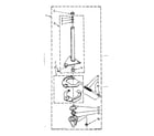 Kenmore 11081375720 brake and drive tube parts diagram