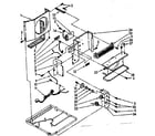 Kenmore 1068741190 air flow and control parts diagram