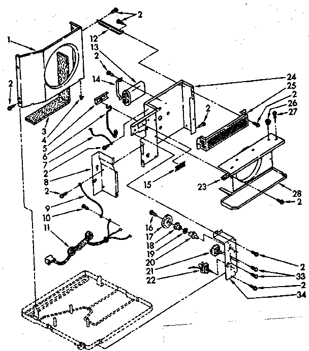 Air flow and control parts