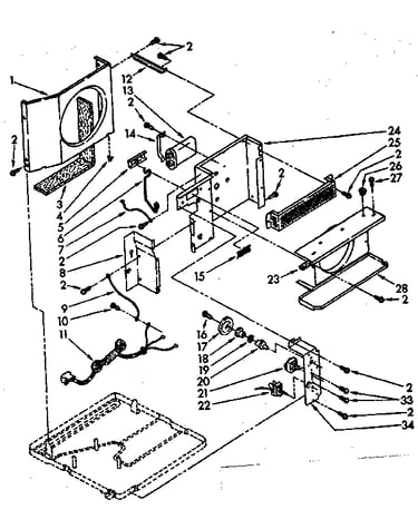 Air flow and control parts