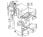 Kenmore 1068648482 cabinet parts diagram