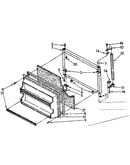 Freezer door parts