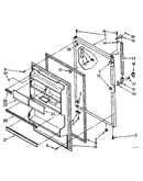 Refrigerator door parts
