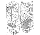 Kenmore 1068630572 liner parts diagram