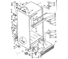 Kenmore 1068648520 cabinet parts diagram