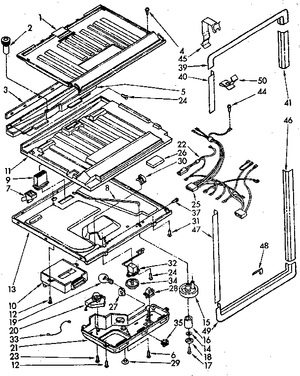 COMPARTMENT SEPARATOR AND CONTROL PARTS