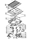 Compartment separator parts
