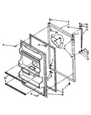 Refrigerator door parts