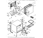 Kenmore 5648951520 cabinet parts diagram