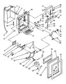 Dispenser front parts