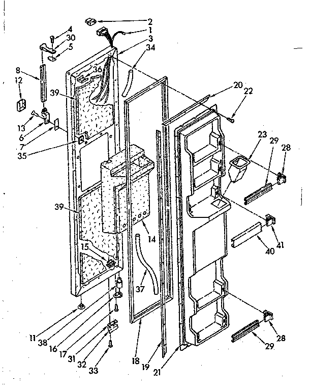 FREEZER DOOR PARTS