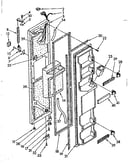 Freezer door parts
