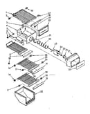 Freezer interior parts