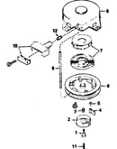 Rewind starter no. 590420a