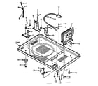 Kenmore 5648778620 microwave parts diagram
