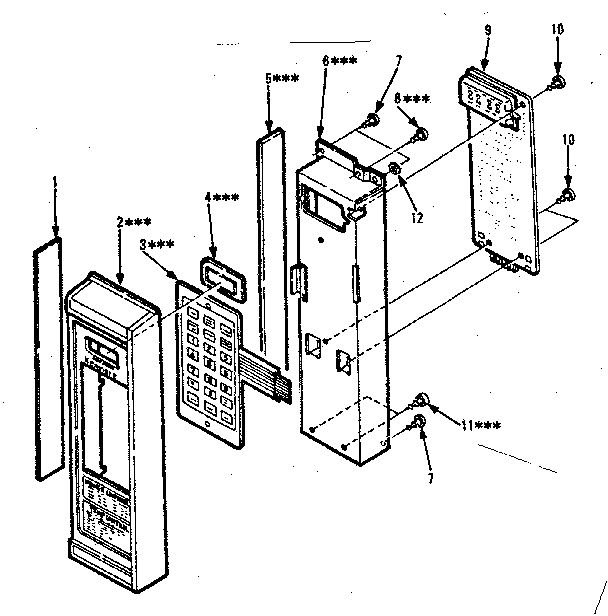 Control panel parts